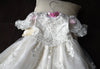 Copy of Reserved for Faith -  Stellina Christening gown, christening gown baby girl, baptism dress for baby girl