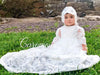Copy of Reserved for Faith -  Stellina Christening gown, christening gown baby girl, baptism dress for baby girl