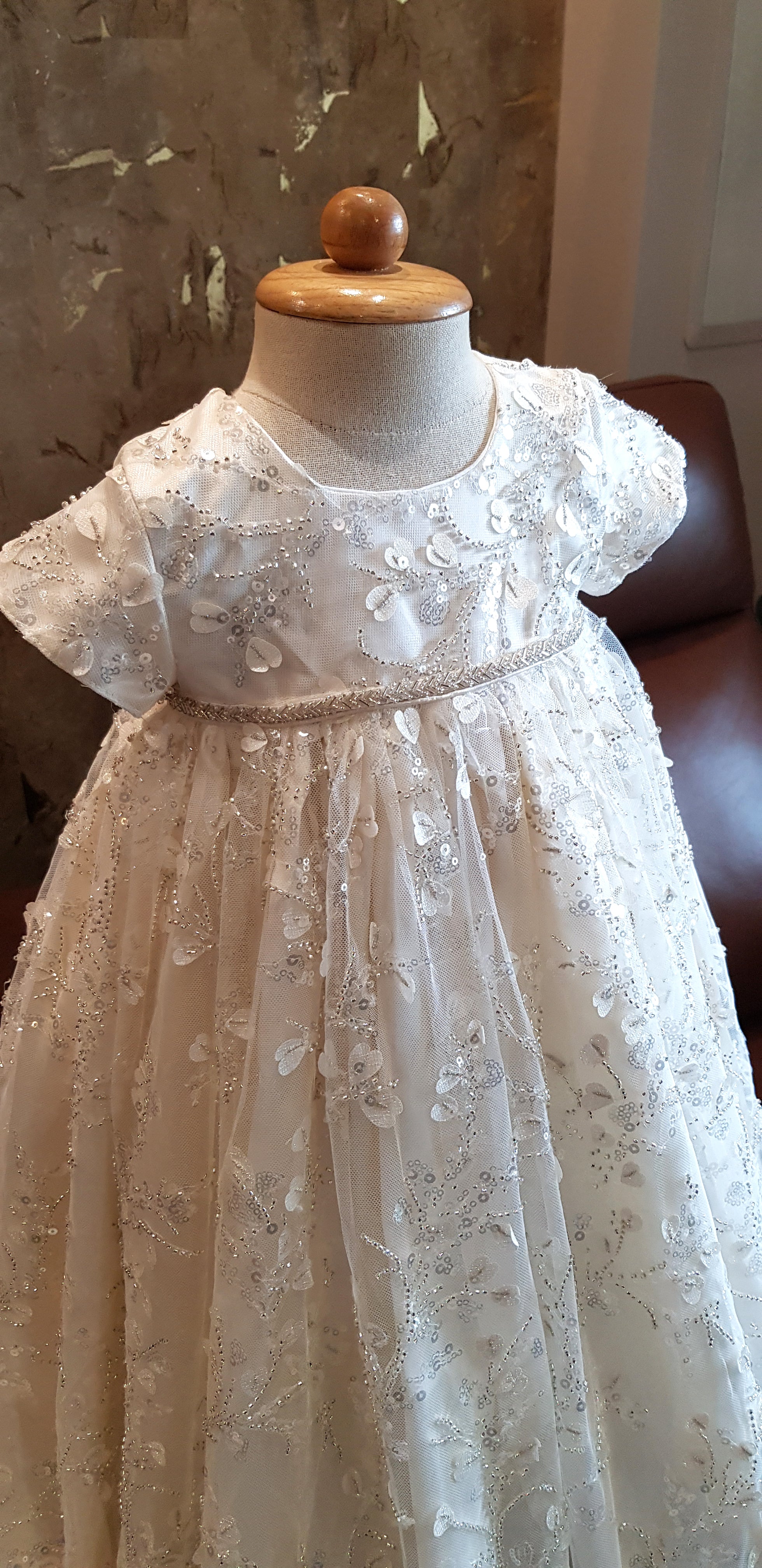 Buy Christening Gown Girl, White Lace Baptism & Christening Dress, Toddler  Baptism Dress 2t, Baptismal Dress, Baby Flower Girl, Blessing Dress Online  in India - Etsy