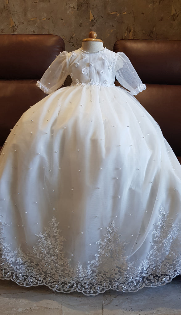 Baptism gown | Christening gown | christening gown baby girl | Christening gown girl | Christening Gown girl lace