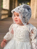 Stellina Christening gown, christening gown baby girl, baptism dress for baby girl