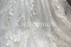 Blossom Coutre gown - New Collection. Comes with headband and shoes