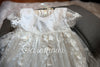 Blossom Coutre gown - New Collection. Comes with headband and shoes