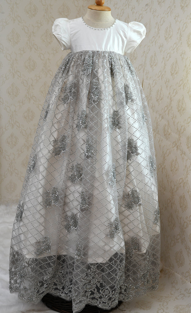 Beaded Couture Christening Gown, Christening gowns