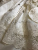 Chloe - Sequined Lace Christening Gown, Baptism dress, Girls Christening Gown set