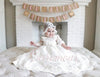 Baby Valentina Christening gown set | Christening gown for girl | White Christening gowns | Christening Gown and Bonnet Set | baptism gown