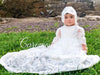 Stellina Christening gown, christening gown baby girl, baptism dress for baby girl